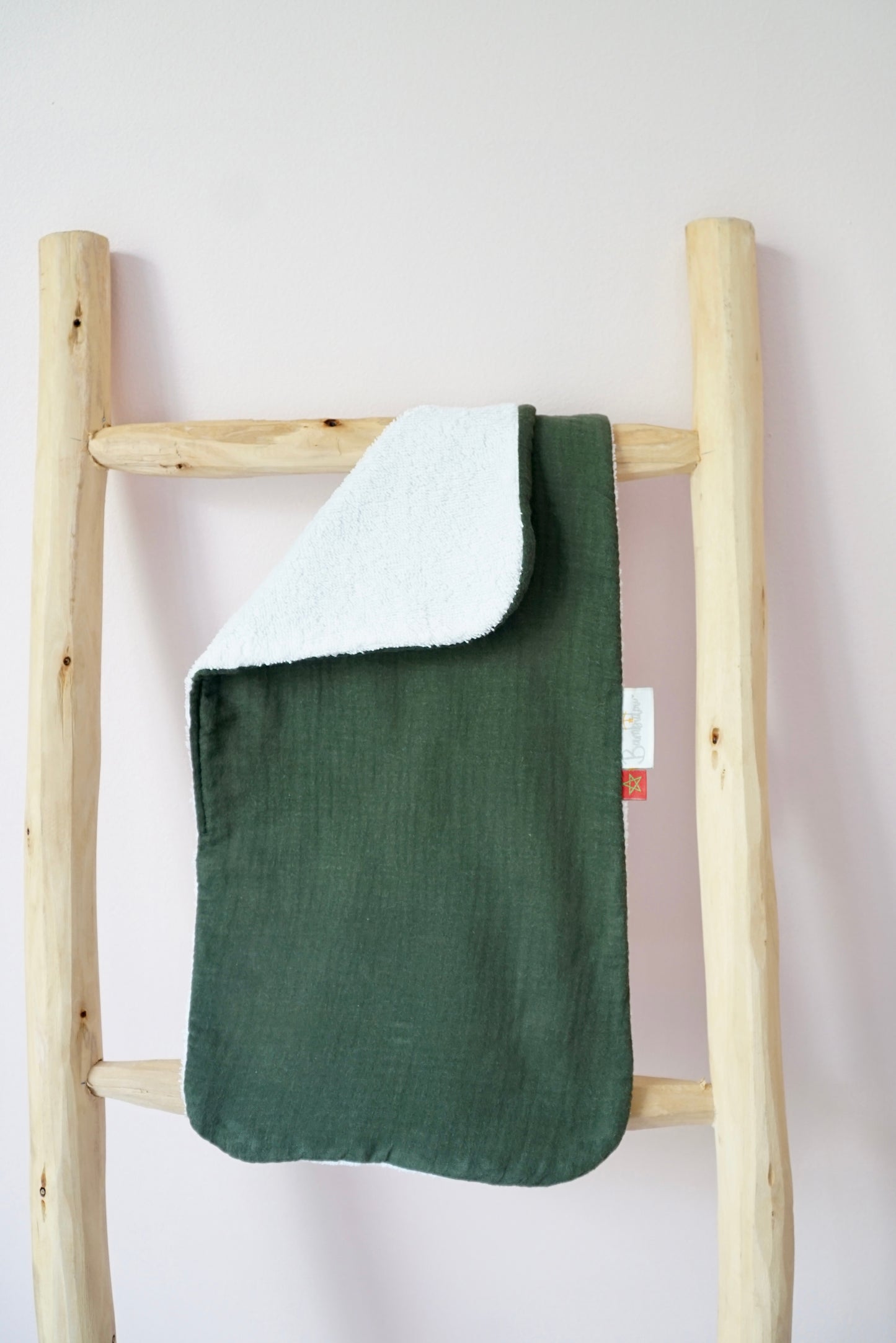 Serviette de Rot Bavoir d'épaule Vert Kaki