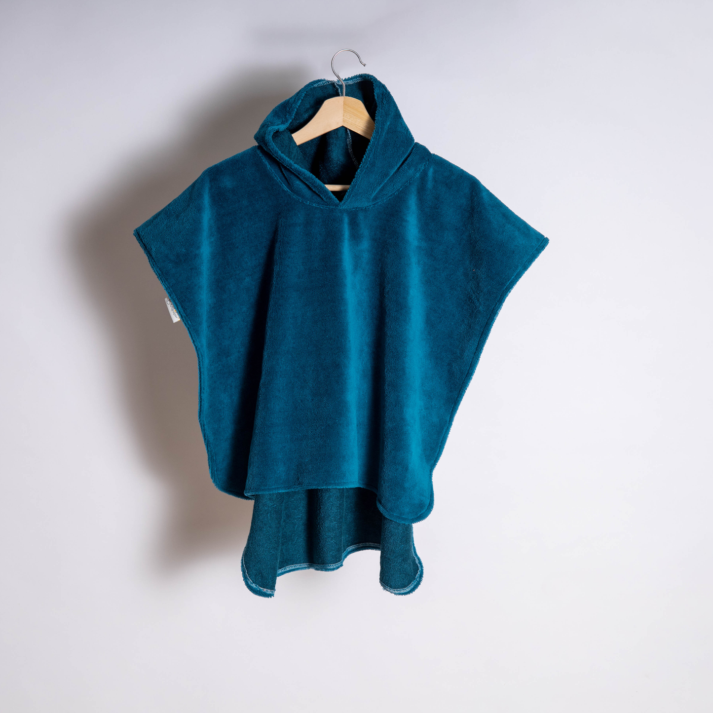 Poncho de bain 12-36 mois Bleu Pétrole