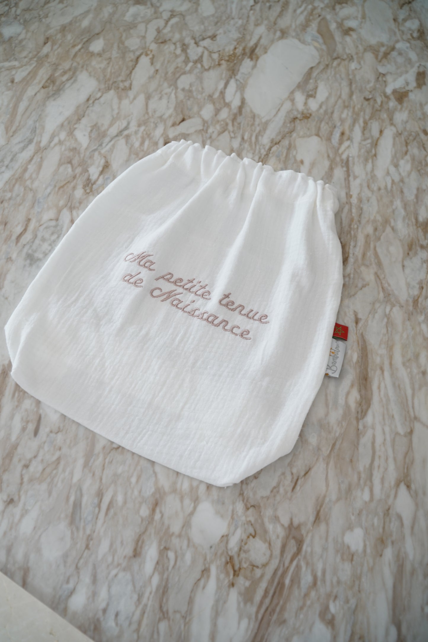 Pochon Naissance Beige