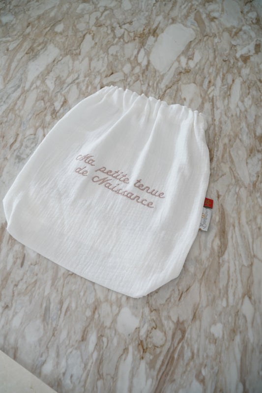 Pochon Naissance Beige