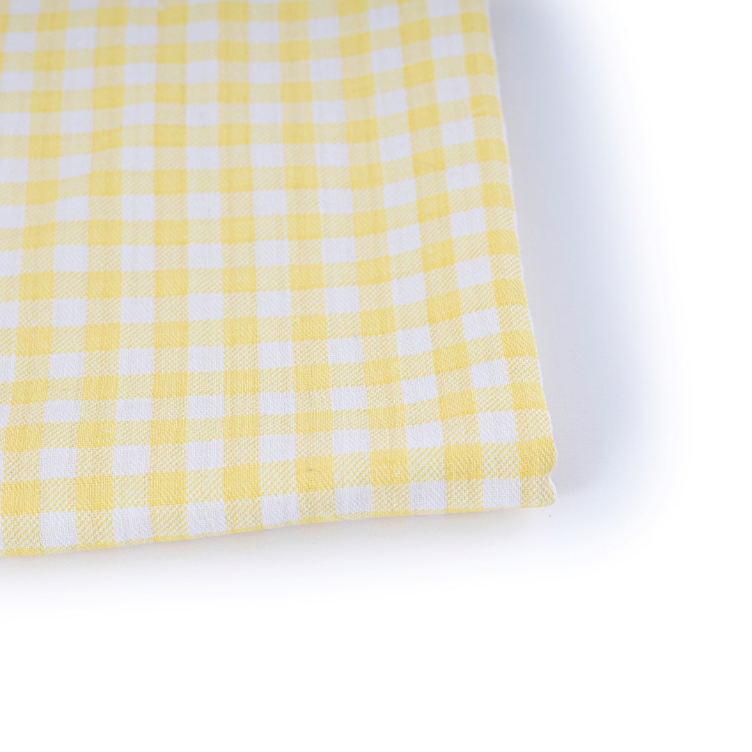 Maxi lange 100 x 100 cm Carreaux Jaune