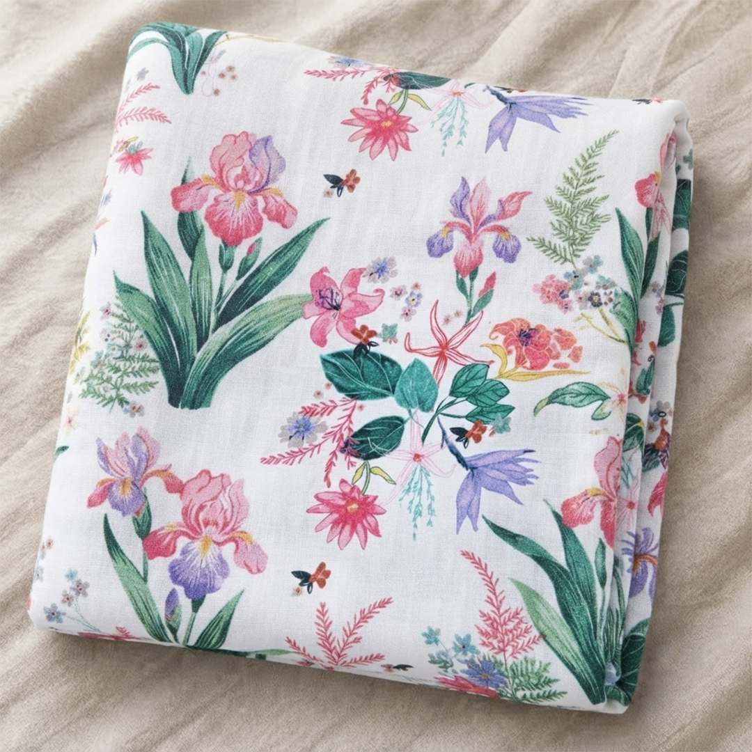 Maxi lange 100 x 100 cm Iris