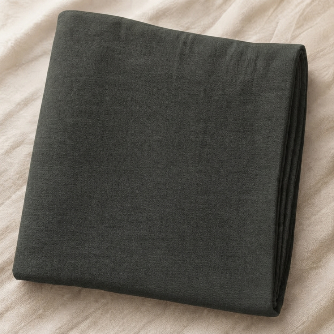 Maxi lange 100 x 100 cm Gaze Vert Kaki