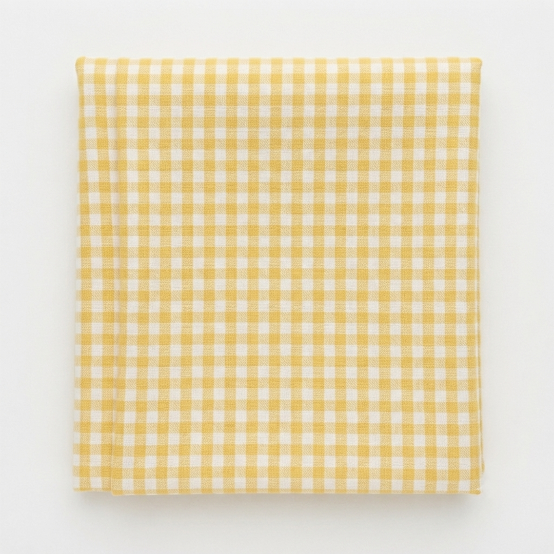 Maxi lange 100 x 100 cm Carreaux Jaune