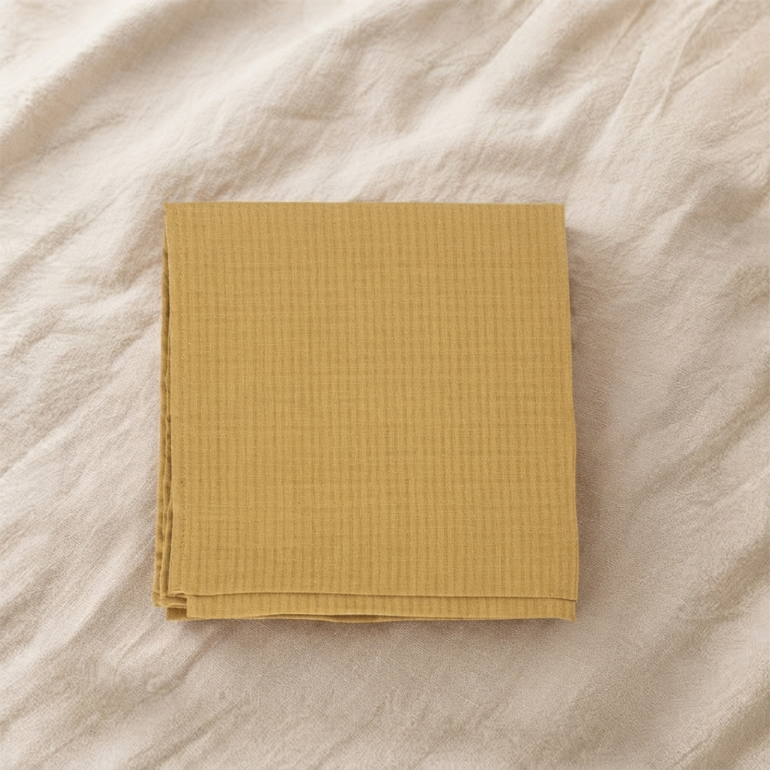 Maxi lange 100 x 100 cm Ocre