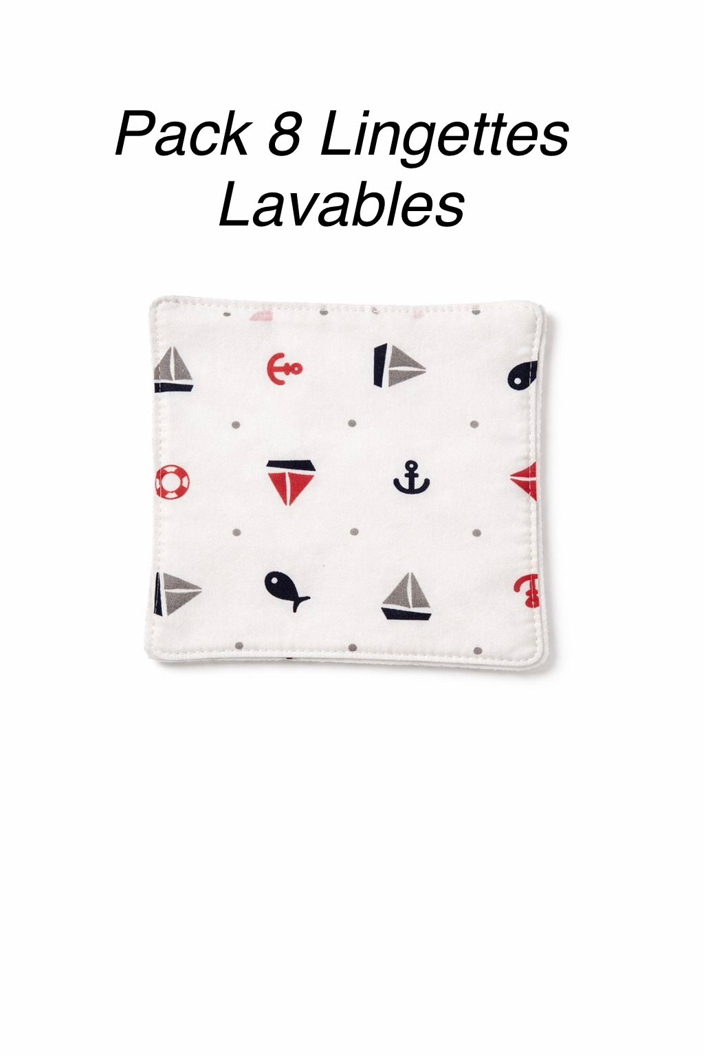 Pack 8 Lingettes Petits Bateaux