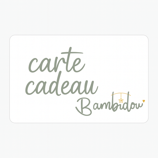 Carte Cadeau Bambidou