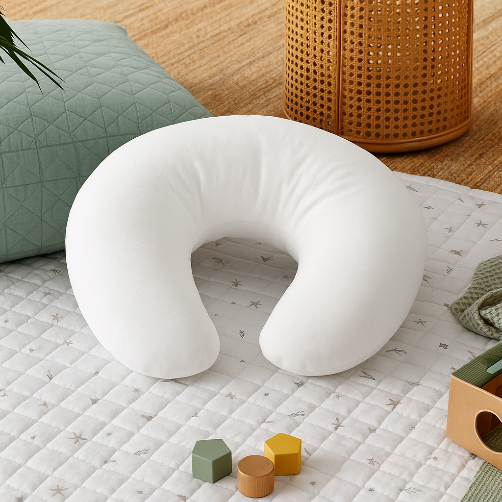 Coussin d'allaitement Blanc