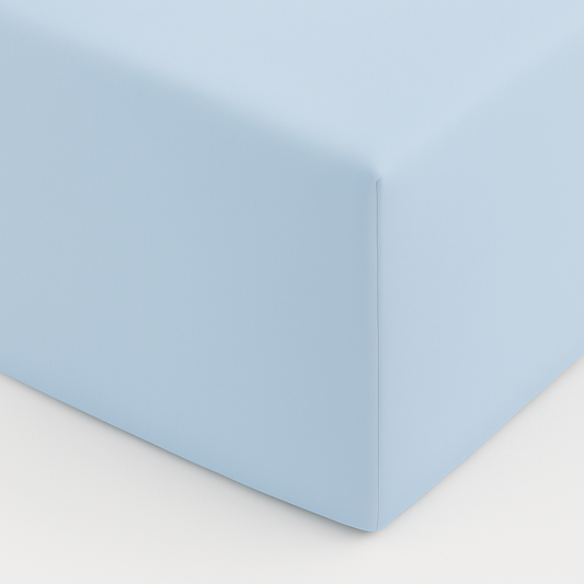 Drap Housse Cododo Berceau 50 cm x 85 cm Bleu Ciel