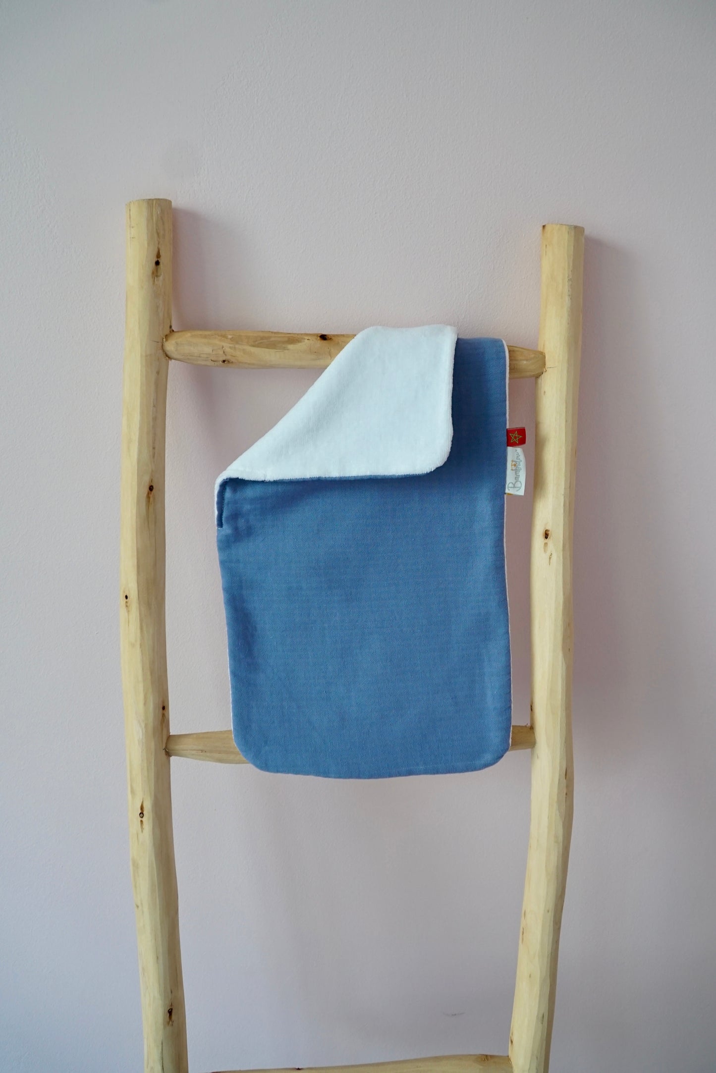 Serviette de Rot Bavoir d'épaule Bleu Ciel