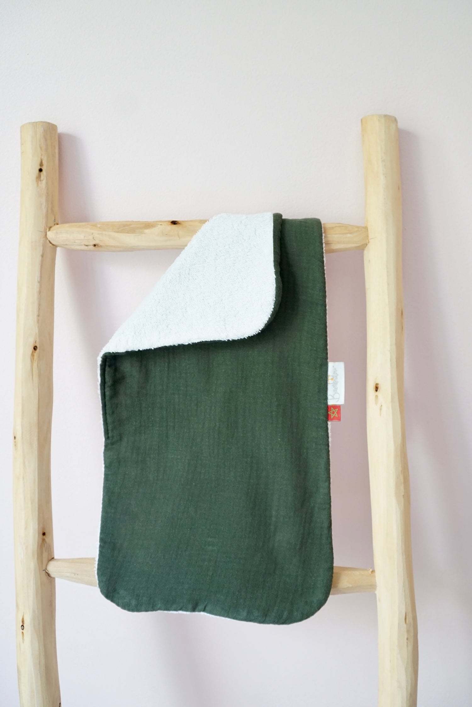Serviette de Rot Bavoir d'épaule Vert Kaki
