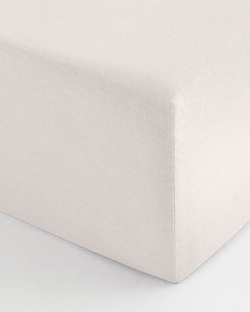 Drap Housse 60 cm x 120 cm Beige
