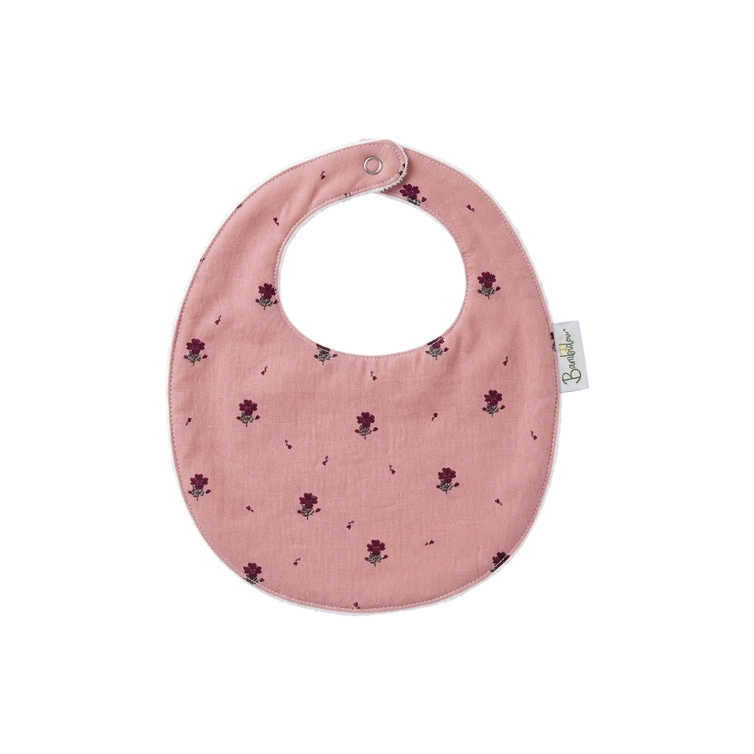 Bavoir Classique Imperméable Rose