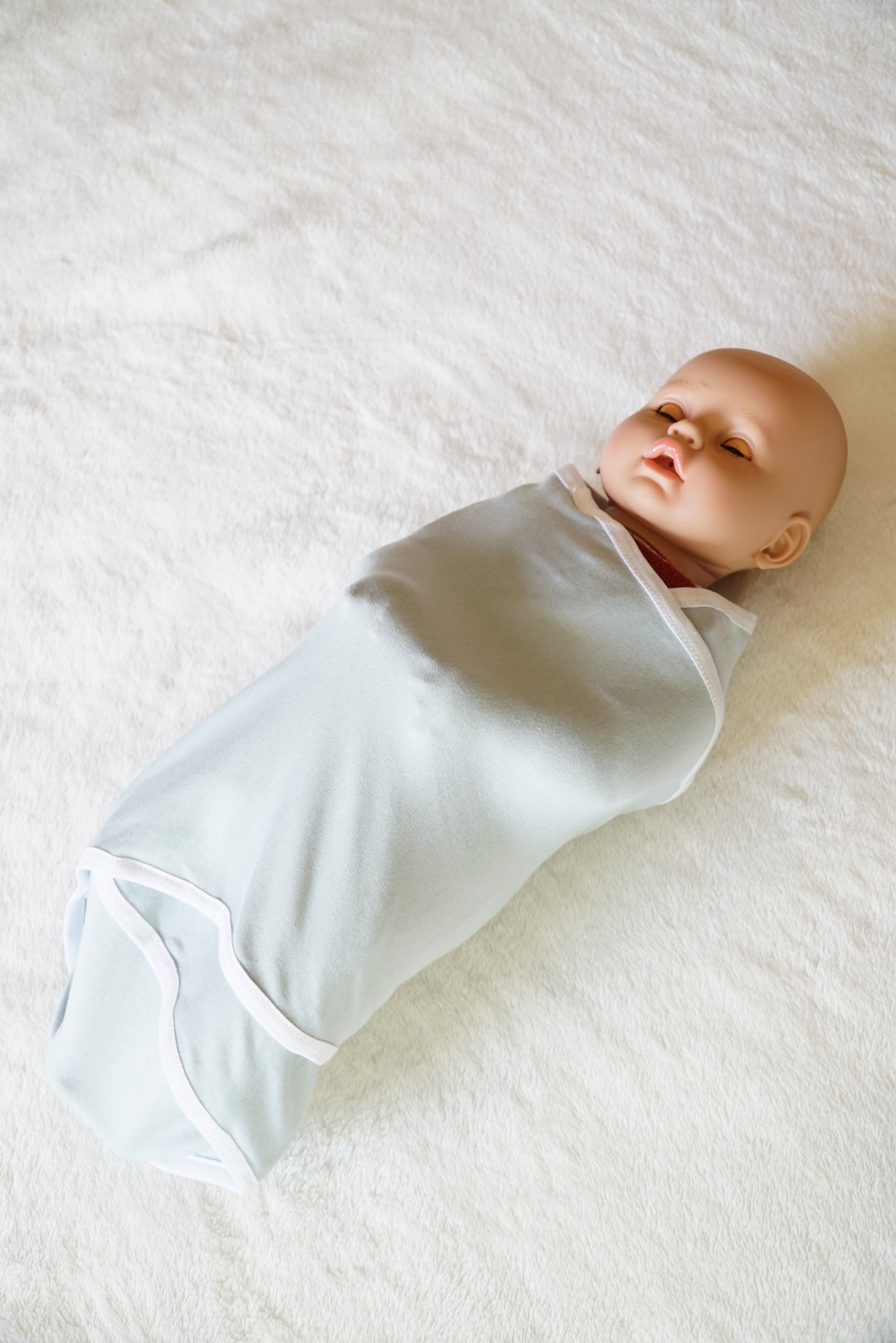 Gamat Couverture Emmaillotage Gris Clair