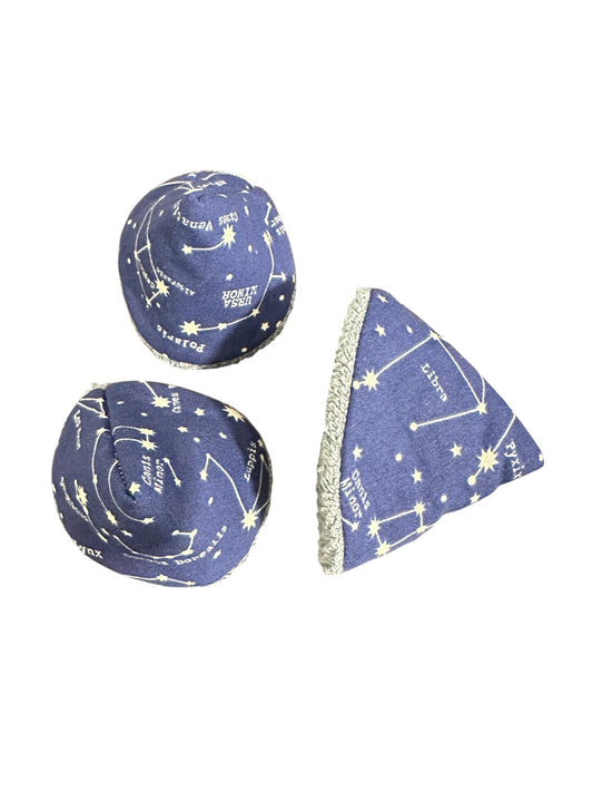 Lot de 3 Tipi Pipi Constellation Bleu