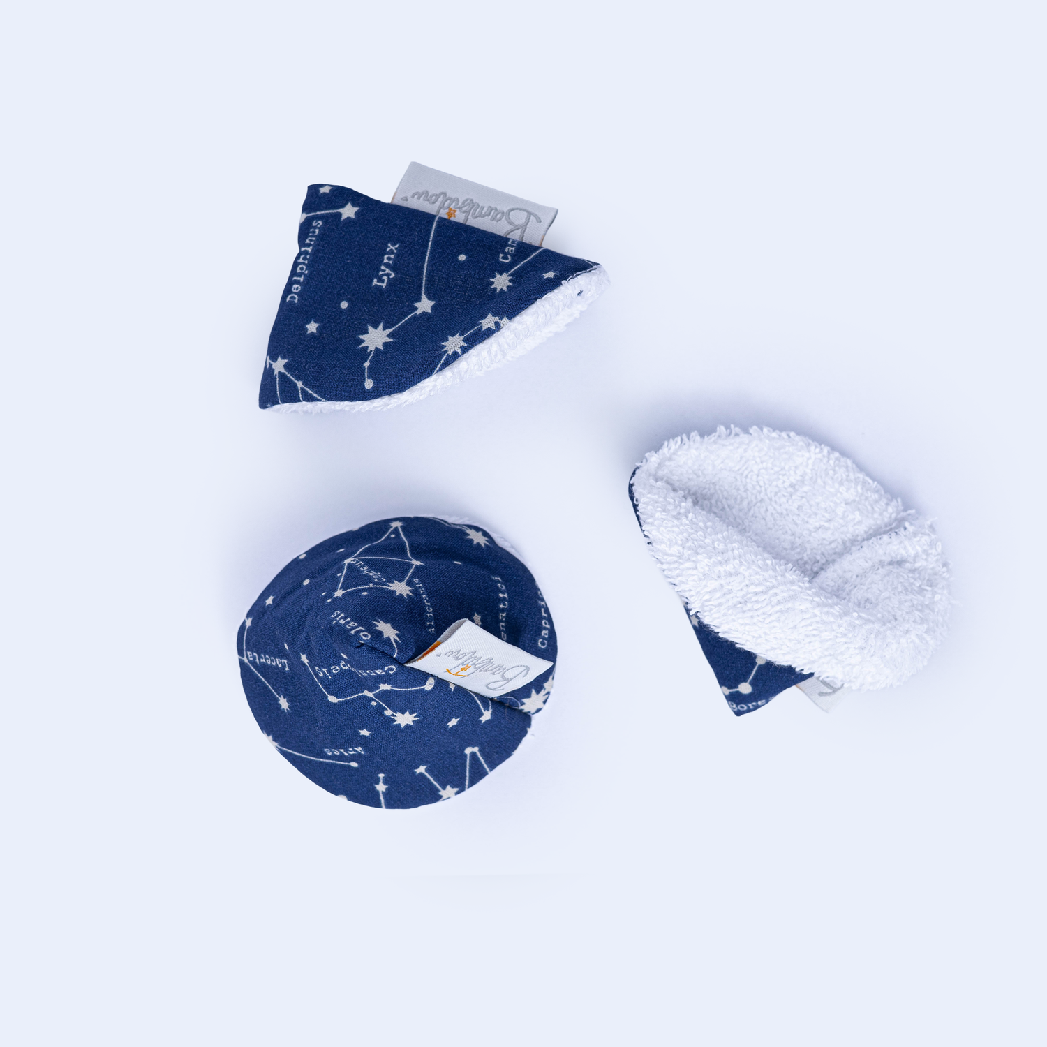 Lot de 3 Tipi Pipi Constellation Bleu