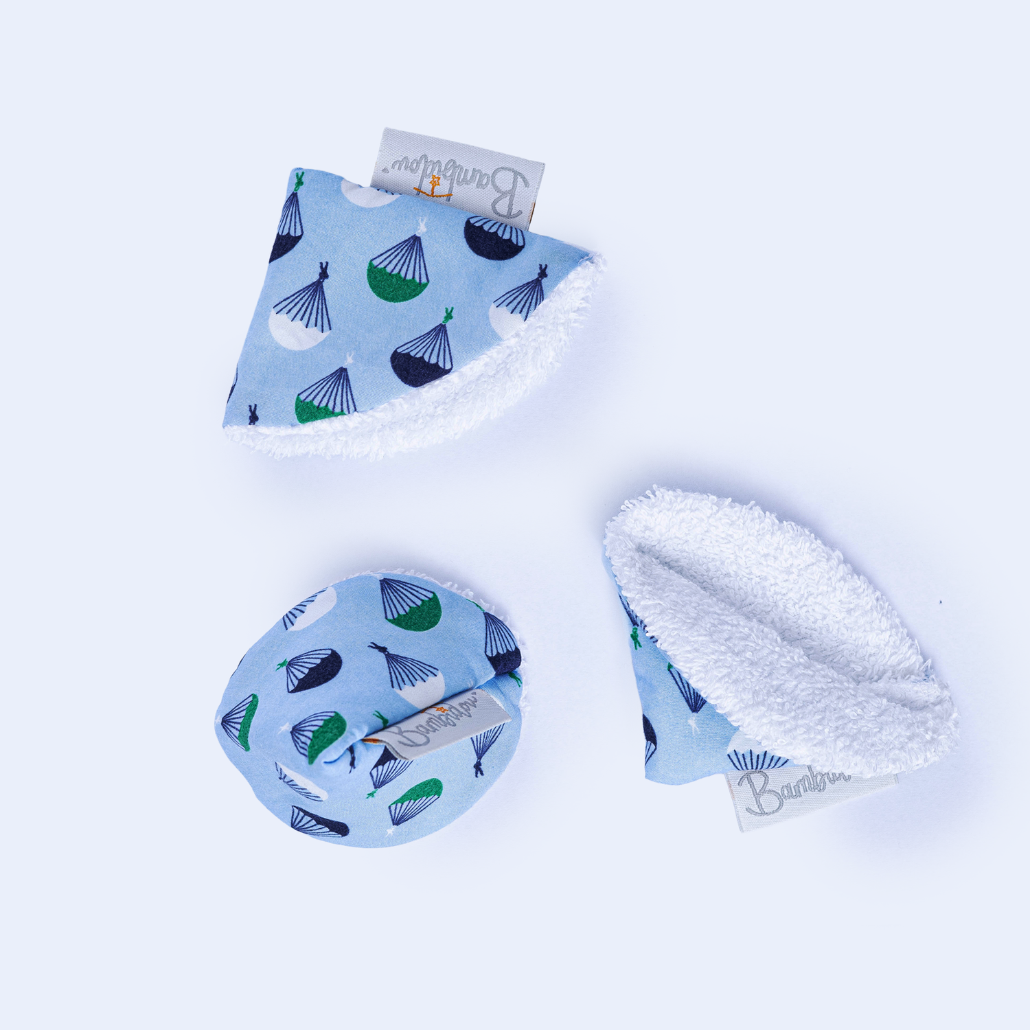 Lot de 3 Tipi Pipi PARACHUTE