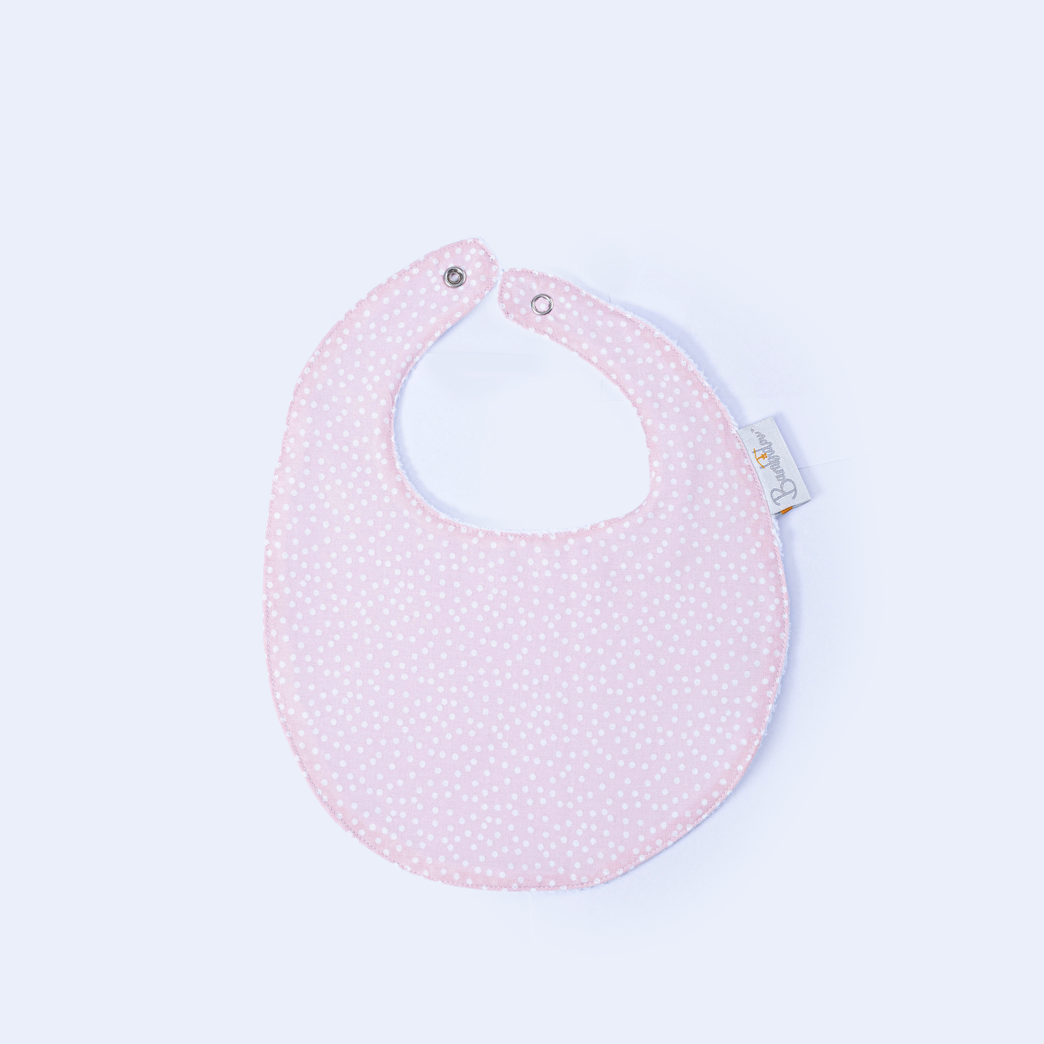 Bavoir Classique Pois Rose