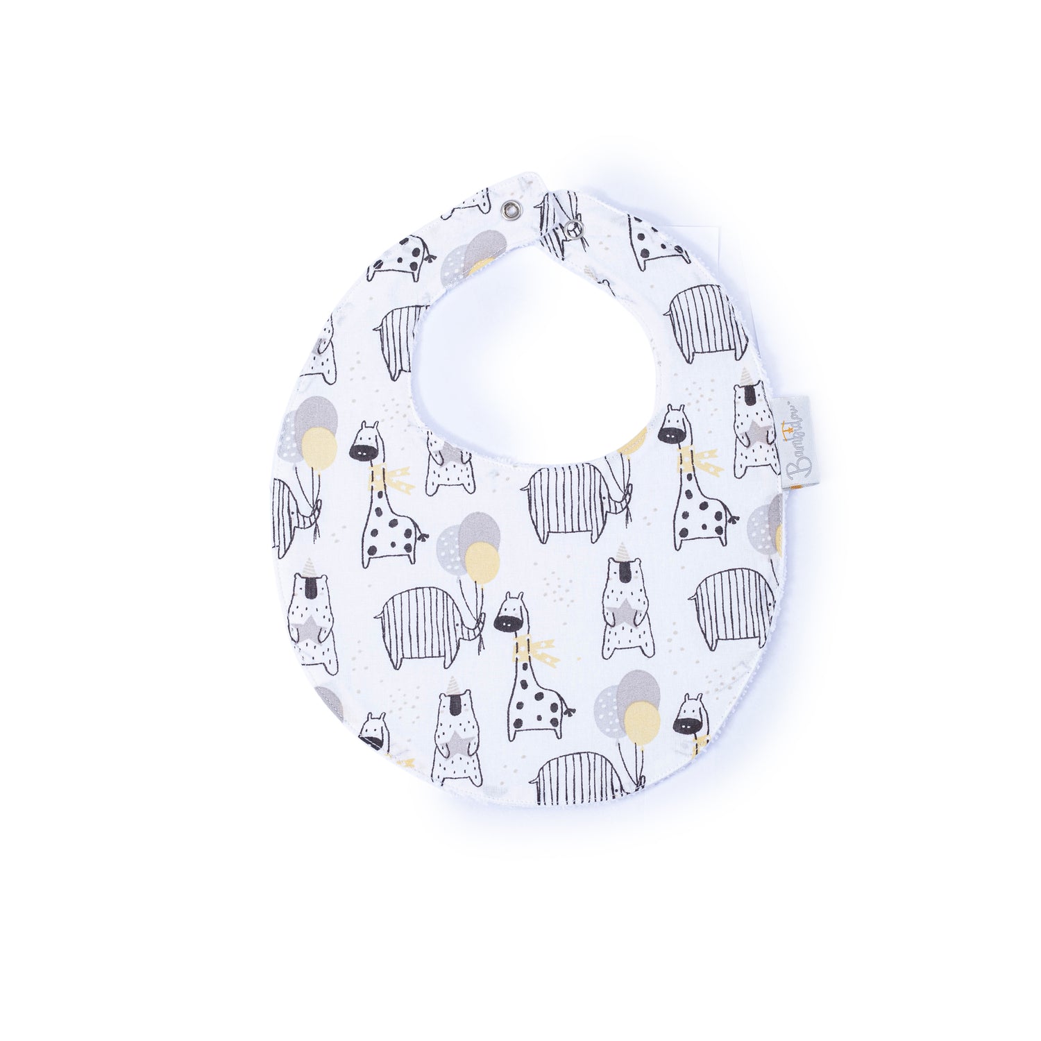 Bavoir Classique Girafe Jaune