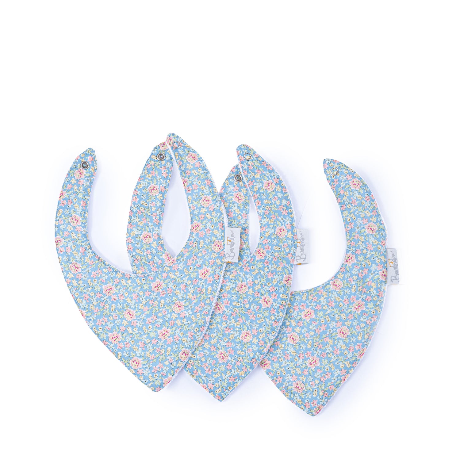 Pack 3 Bavoirs Bandana Liberty Eloise