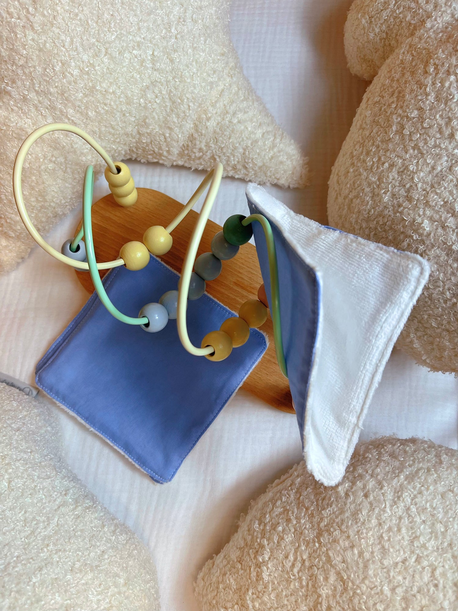 Pack 8 Lingettes Bleu Ciel