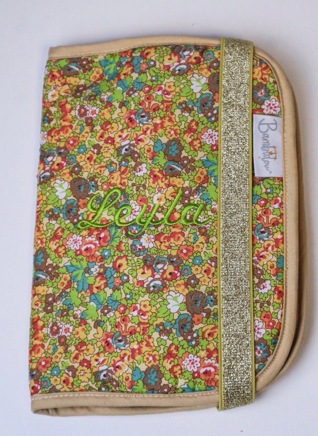 Liberty Orange Protège Carnet De Santé