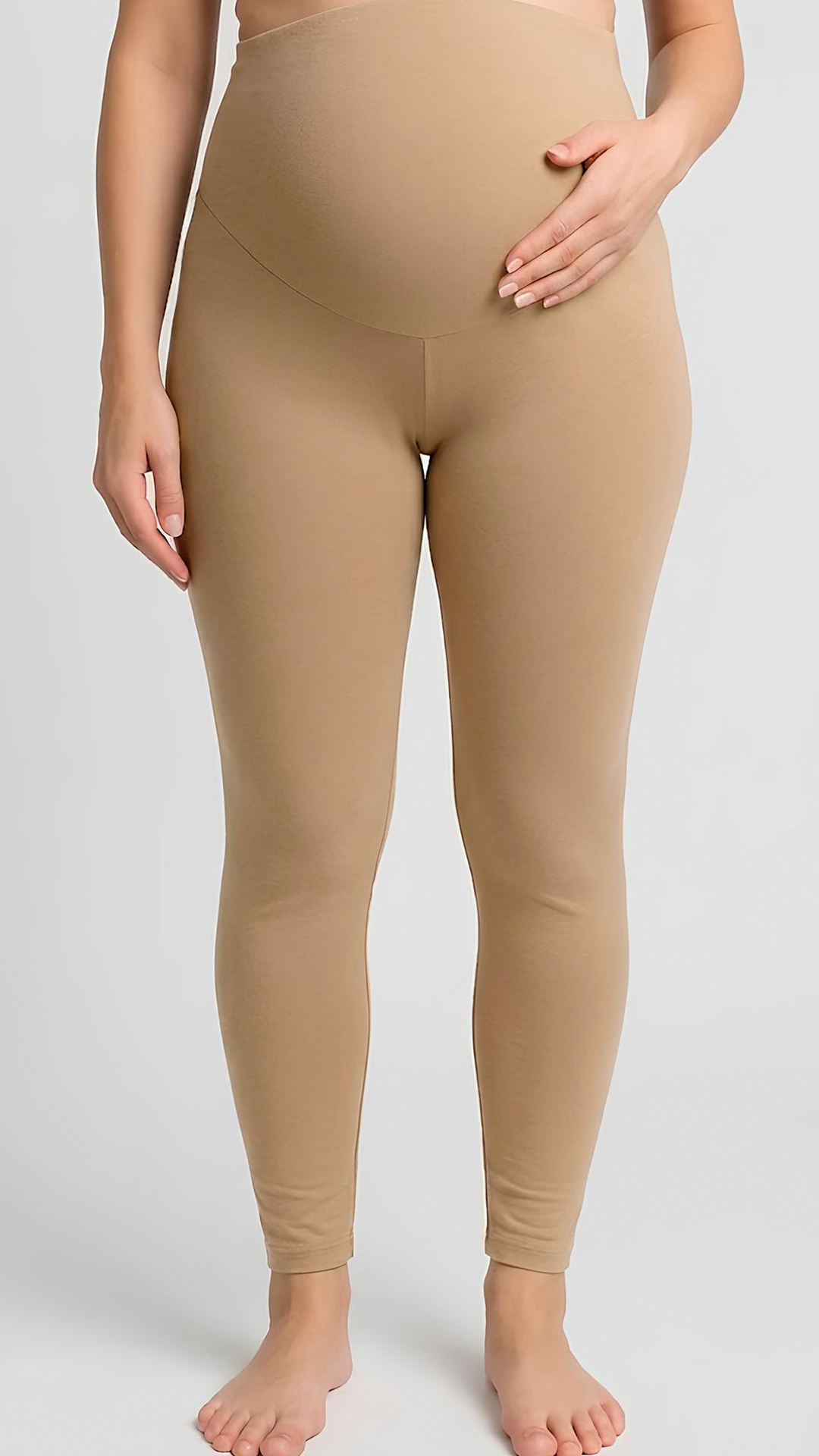 Legging de grossesse Beige