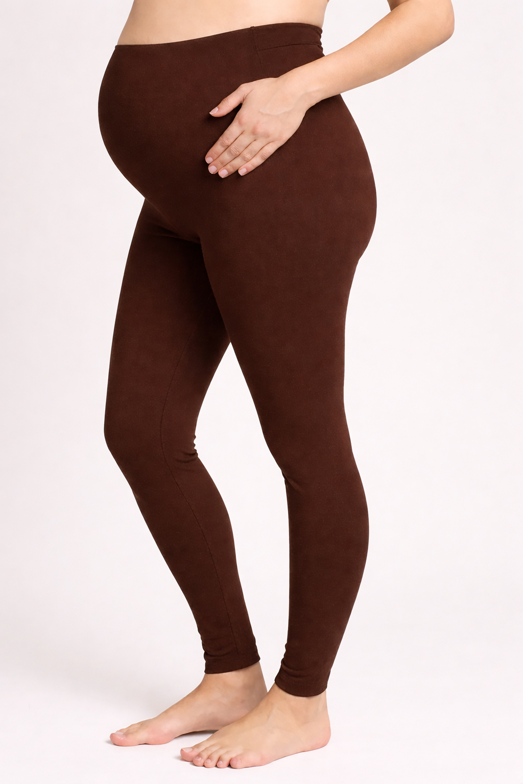 Legging de grossesse Marron