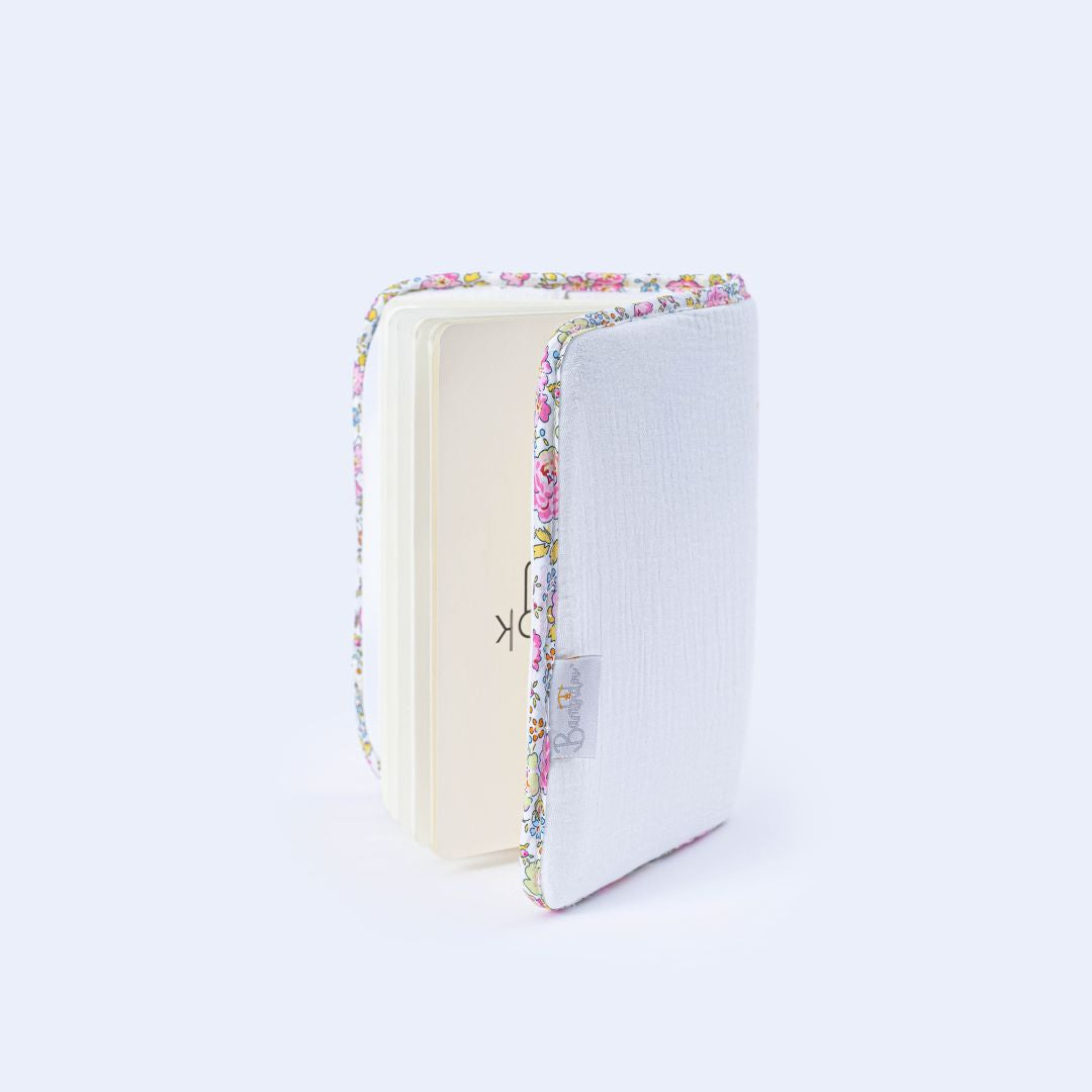 Gaze Blanc Liberty Protège Carnet De Santé