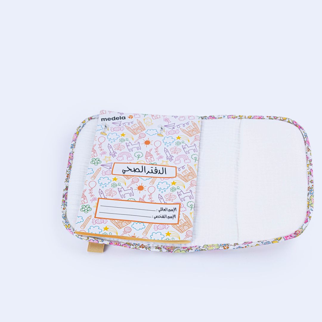 Gaze Blanc Liberty Protège Carnet De Santé