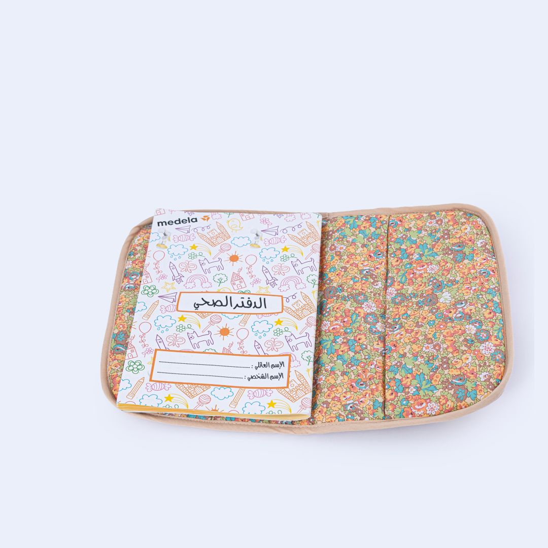 Liberty Orange Protège Carnet De Santé