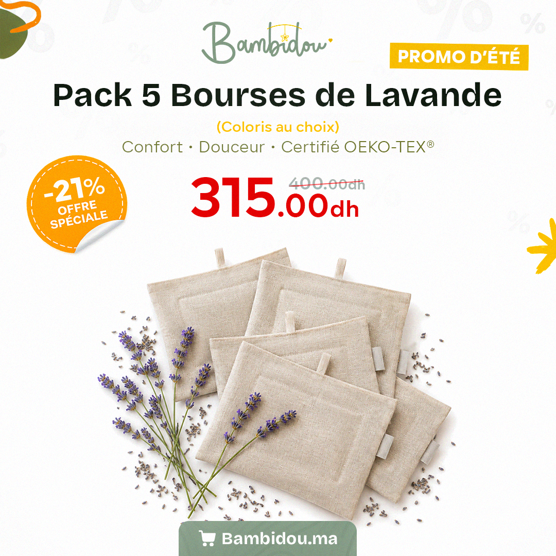 Pack 5 Bourses de Lavande ✨