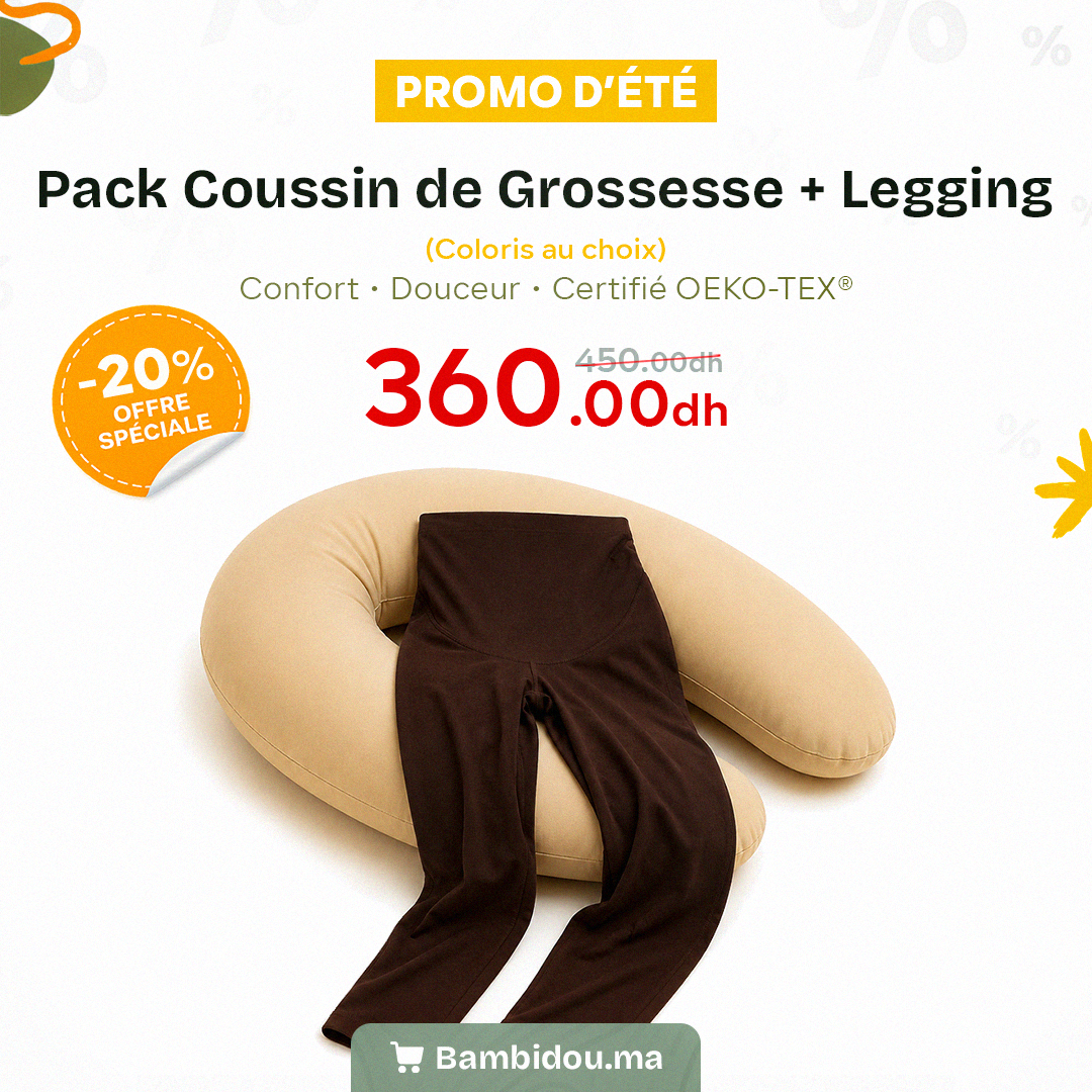 Pack Confort Grossesse – Coussin de Grossesse + Legging