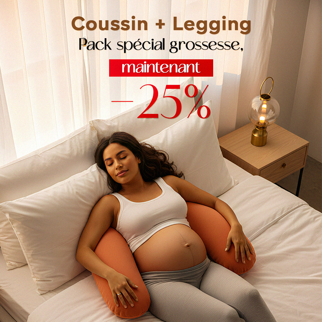 Pack Confort Grossesse – Coussin de Grossesse + Legging