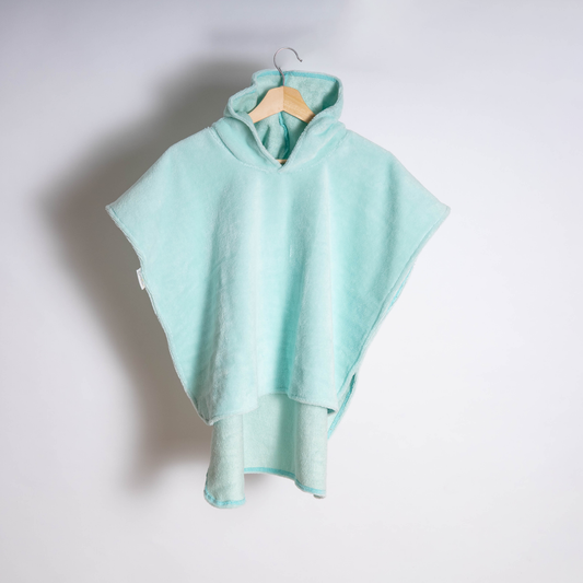 Poncho de bain 12-36 mois Vert Eau