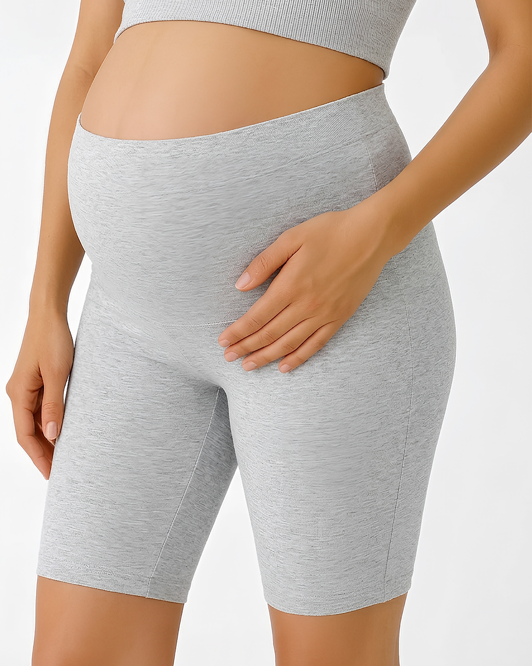 Shorty de Grossesse Gris