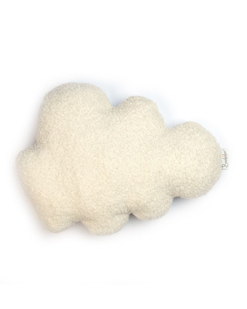 Coussin Nuage Bouclette Ivoire