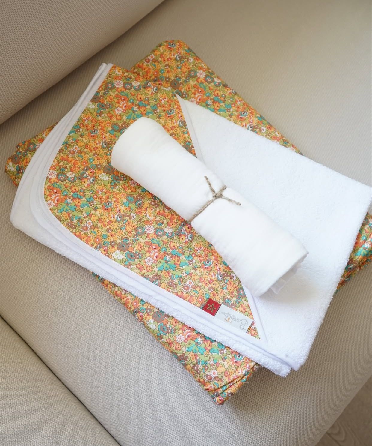 Coffret Bébé Douceur – Liberty Orange