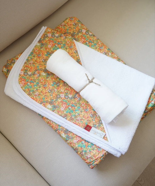 Coffret Bébé Douceur – Liberty Orange