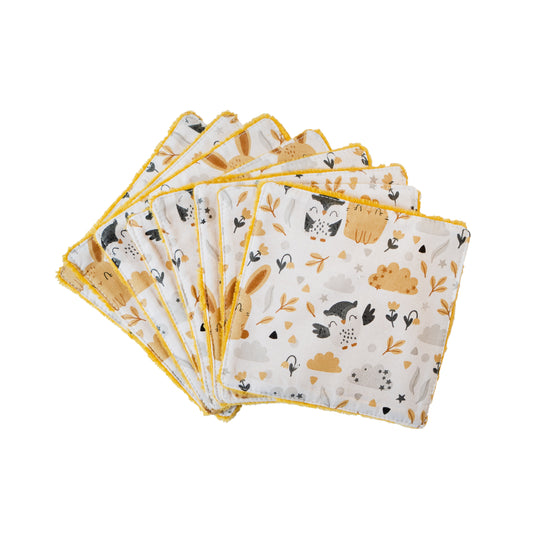 Pk 8 Lingettes Lavables Lapinou