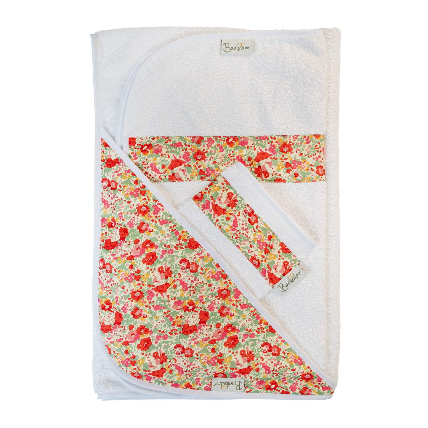 Set de bain Liberty Rouge Anjou